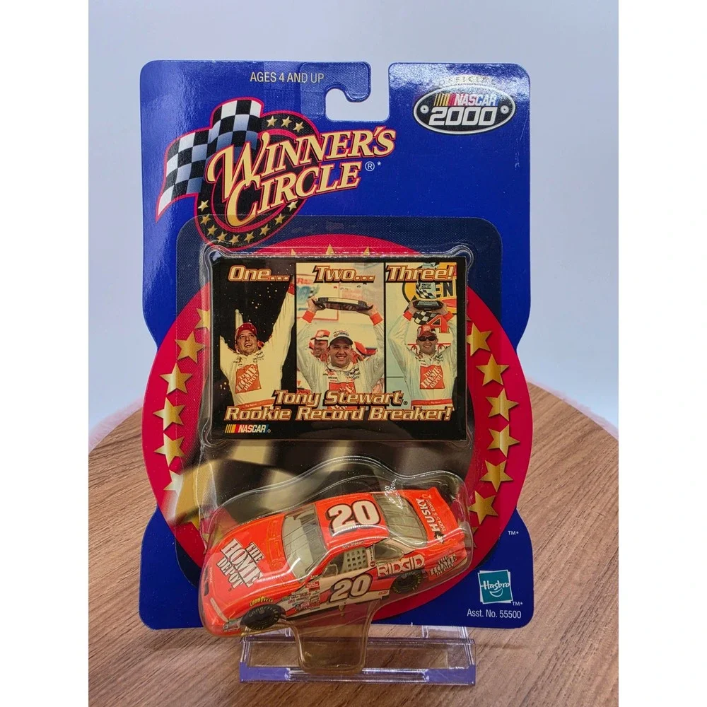 Tony Stewart NASCAR 2000 Winners Circle Rookie Record Breaker Home Depot Car 20